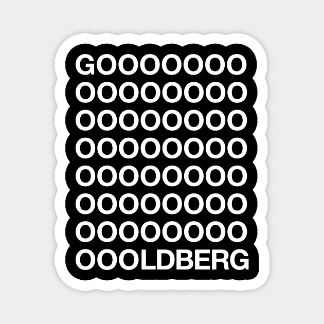 GOLDBERG Magnet by dovpanda
