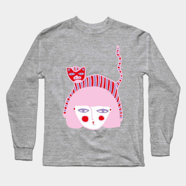 Cat Hat Cat Hat Long Sleeve T Shirt Teepublic