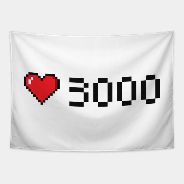 I Love You 3000 Tapestry by Makerlench