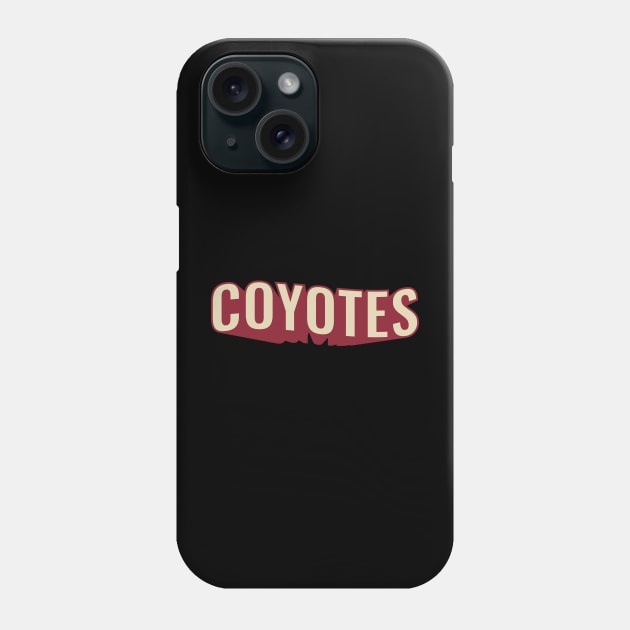 Coyotes arizona Phone Case by Alsprey31_designmarket