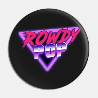 RowdyPOP Retro 80's LOGO Pin