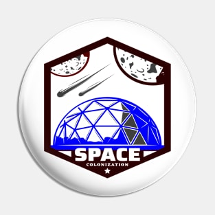 space exploration Pin