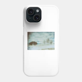 Mountain Cabin - Winter Scene Phone Case