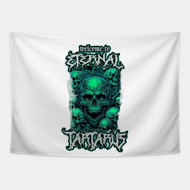 Eternal Tartarus Tapestry by AlmostMaybeNever