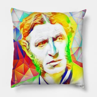 Matthew Arnold Colourful Portrait | Matthew Arnold Artwork 11 Pillow