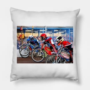 Reading Racers Speedway Motorcycle Action Pillow