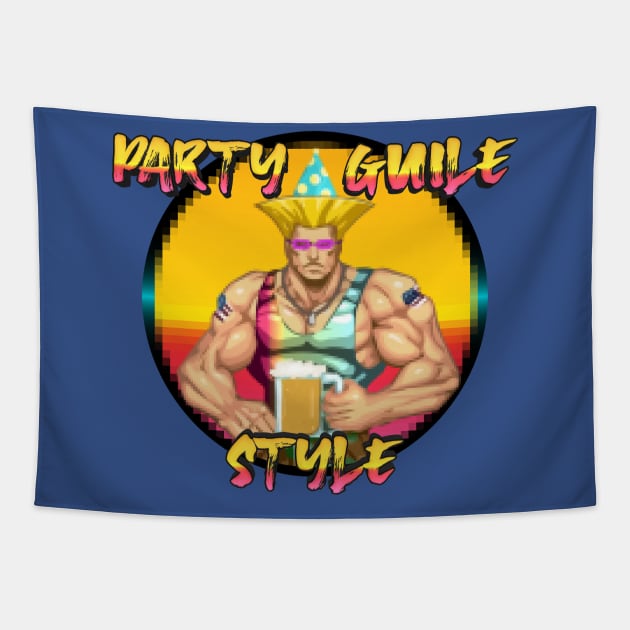 Party Guile Style Tapestry by HopNationUSA