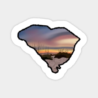 South Carolina Sunset Magnet