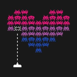 Invasion of the Heart (Bisexual) T-Shirt