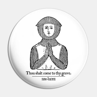 Thy Grave (Day Variant) Pin