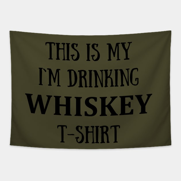 funny whiskey sayings Tapestry by omitay