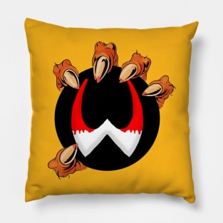 Wolfman's Got Nards Logo Pillow