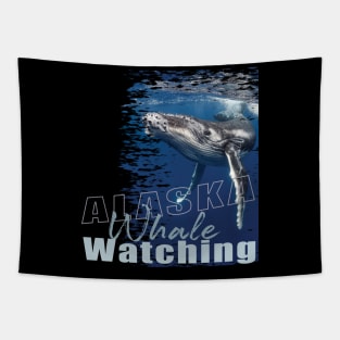 Alaska Whale Watching Tapestry