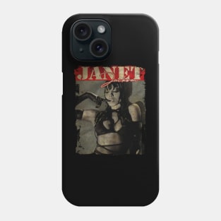 TEXTURE ART- JANET JACKSON 70S 1 Phone Case