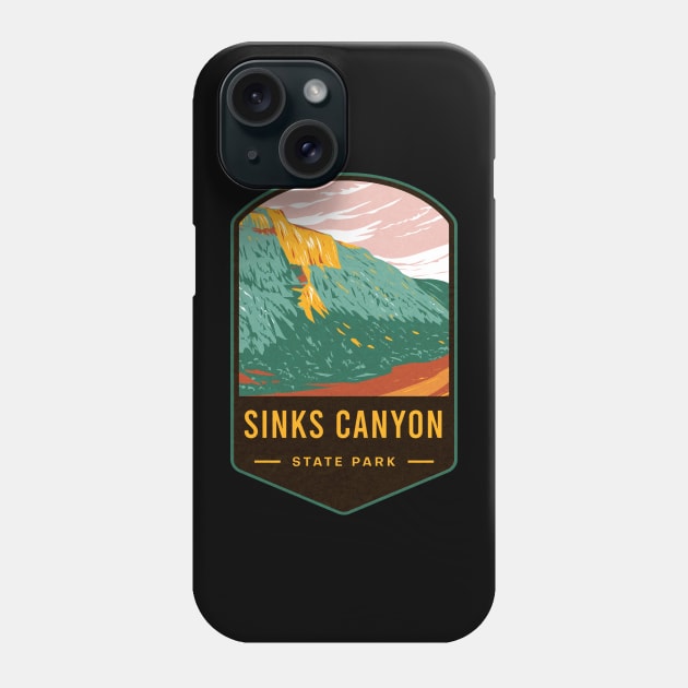 Sinks Canyon State Park Phone Case by JordanHolmes