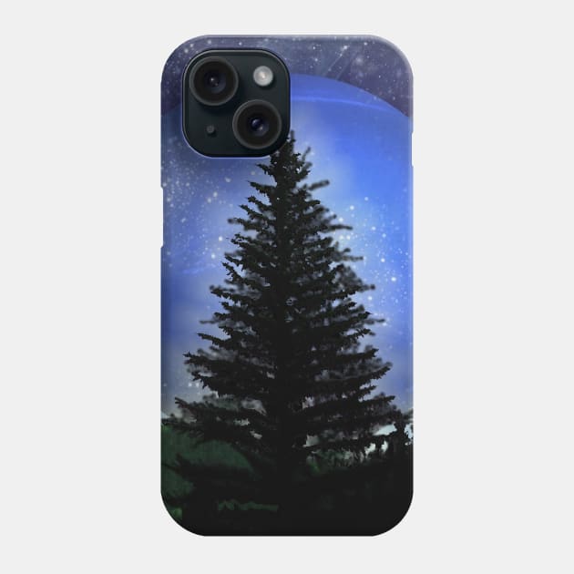 Neptune forest Phone Case by Astrablink7