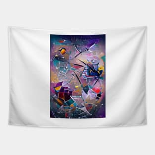 Scattered Geometric Tapestry