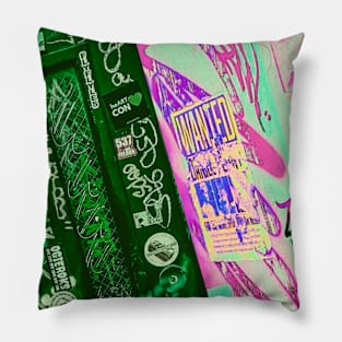 Urban Graffiti NYC Tags Pillow