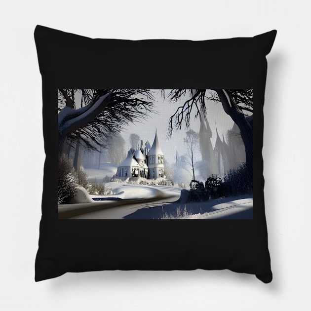 Winter is coming... Pillow by FineArtworld7