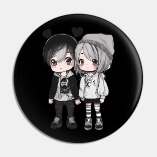 Emo People Pin