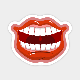 Joker mouth Magnet