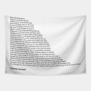 Victoria Aveyard Quotes Tapestry