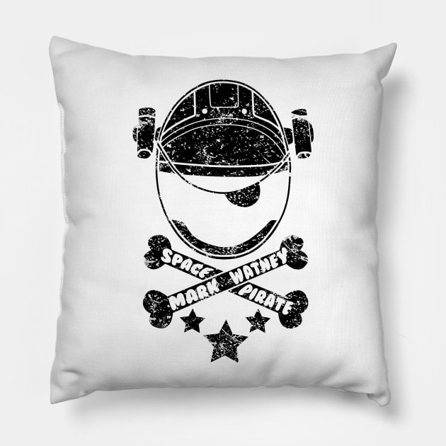 The Martian - Space Pirate Pillow by jakeskelly54