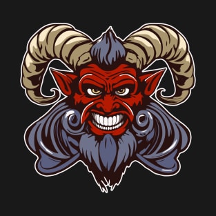 Krampus demon Xmas T-Shirt