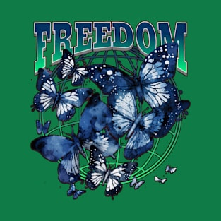 Freedom Butterfly T-Shirt