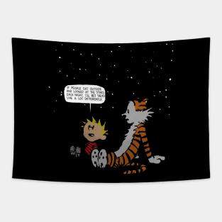 Looked At The Stars Tapestry