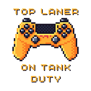 Gaming Top Laner Tank Duty Arcade T-Shirt