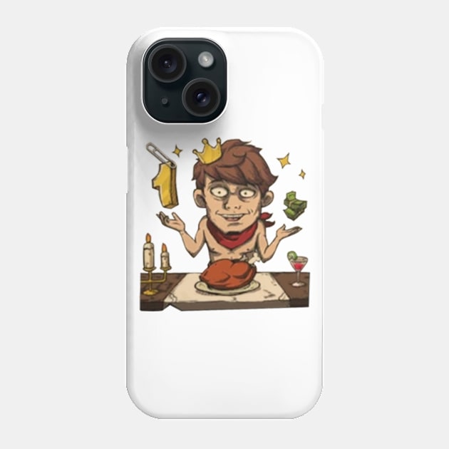 winner winner chicken dinner Phone Case by marcandsgn