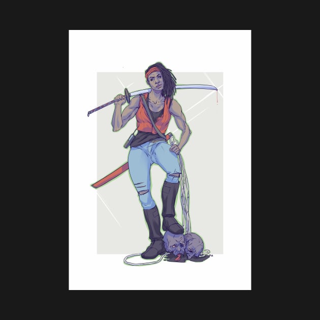 [dracotober 20] Michonne by dracoimagem