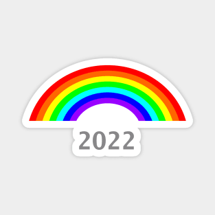 Small Rainbow 2022 Magnet