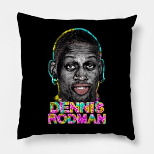 Dennis Rodman Bulls Pillow