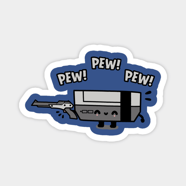 Pew! Pew! Magnet by Pijaczaj