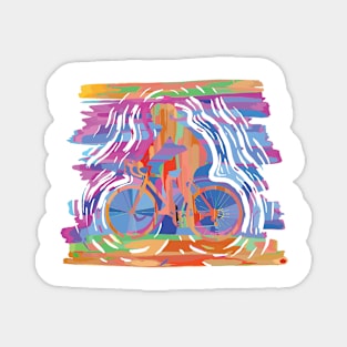 Mountain Bike Vintage Gift for Women Magnet