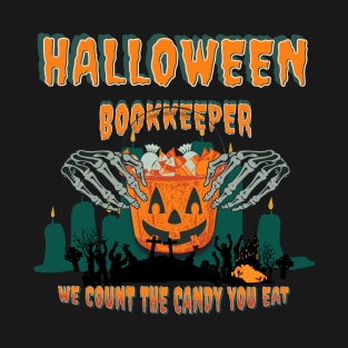 Bookkeeper Halloween t-shirt T-Shirt