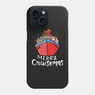 Merry Cruisemas Funny Cruise Ship Family Christmas 2022 2 Phone Case