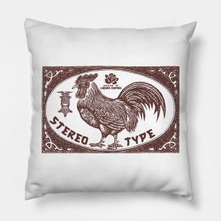 StereoType Brown Chicken Pillow