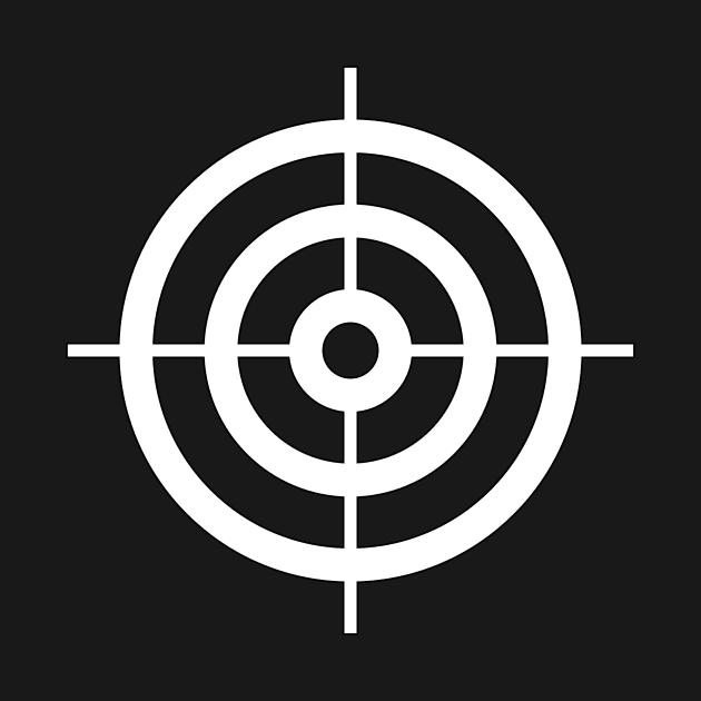 Bullseye Shooting Target Rings by phoxydesign