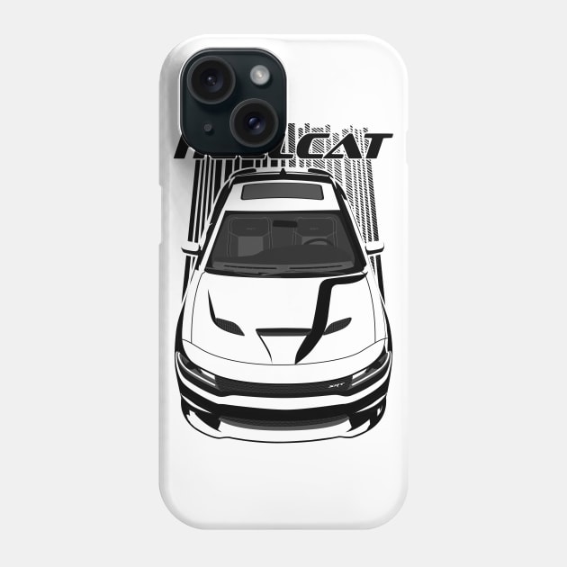 Charger Hellcat - Dark Transparent/Multi Color Phone Case by V8social