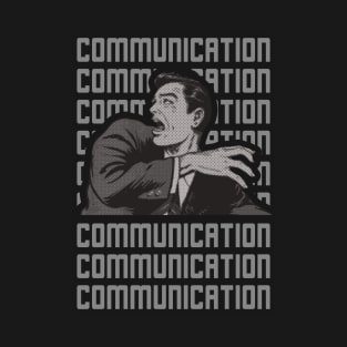 Communication Anxiety Comic T-Shirt