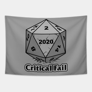 D2020 Critical Fail Tapestry