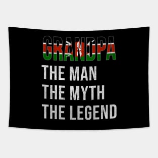 Grand Father Kenyan Grandpa The Man The Myth The Legend - Gift for Kenyan Dad With Roots From  Kenya Tapestry