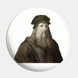 Leonardo di ser Piero da Vinci Pin