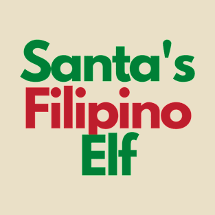 Santa's filipino elf T-Shirt