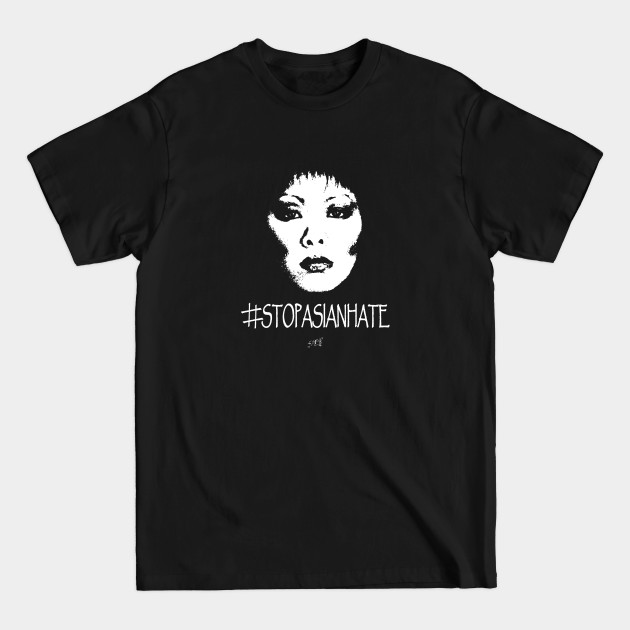 Discover #STOPASIANHATE (Solid Black) by Swoot - Stopasianhate - T-Shirt