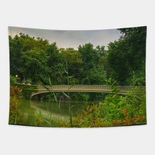 Bow Bridge, Central Park, Manhattan, New York City Tapestry