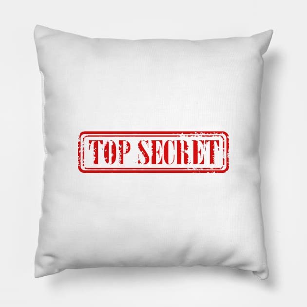 Top Secret Pillow by PeggyNovak
